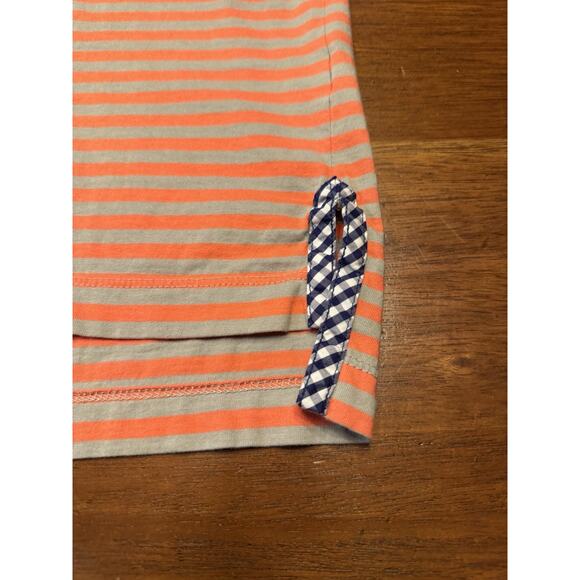 Small Bald Head Blues Pink Stripe Polo Short Sleeve - Picture 4 of 8